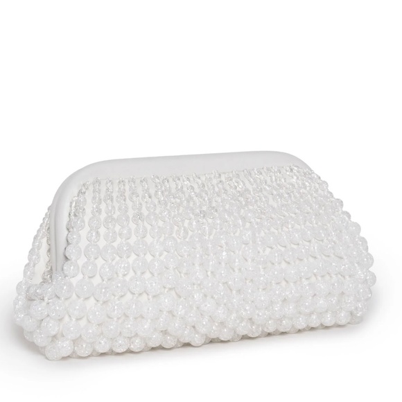 Cult Gaia Nia  beaded Leather clutch - Picture 11 of 15